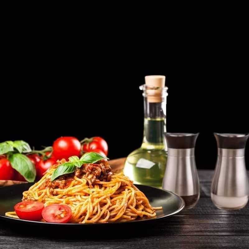 Ceramic Salt and Pepper Shakers Set