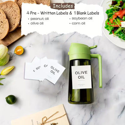 Kitchen Glass Olive Oil Dispenser