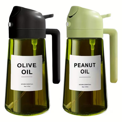 Light-Blocking Olive Oil Sprayers with Stickers