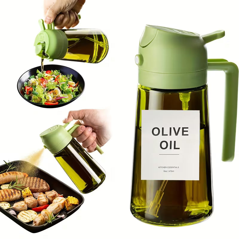 Kitchen Glass Olive Oil Dispenser