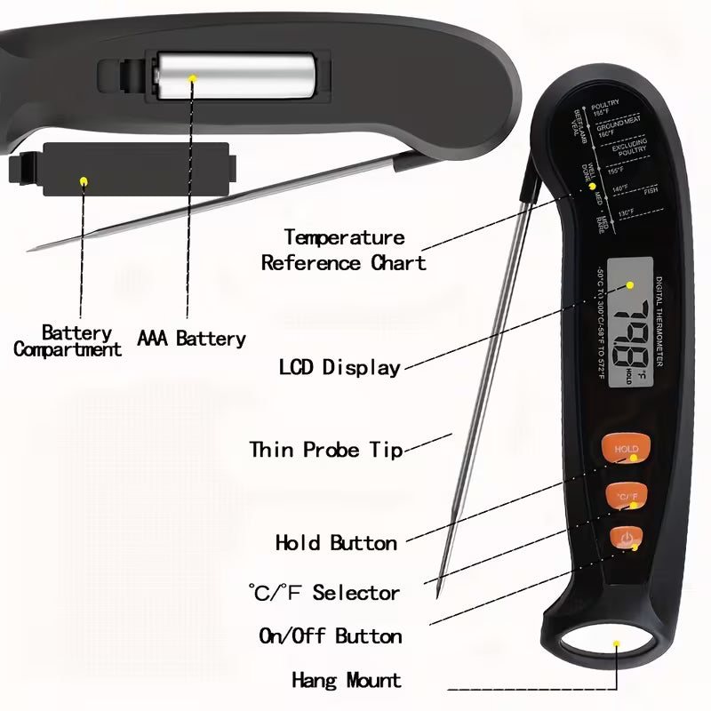 Digital Kitchen Food Thermometer